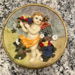 Decorative Angel Wall Plates